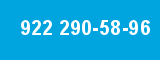 922 290-58-96